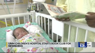 UNM Children's Hospital to offer program encouraging reading to newborns