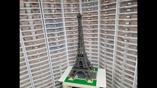 Building Lego Eiffel Tower 10181 In Under 7 Minutes!