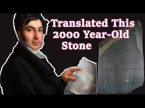 Who was Jean-Francois Champollion and why was his work important?