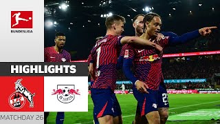 1. FC Köln - RB Leipzig | 1:5 | Höhepunkte | Bundesliga - 2023/2024