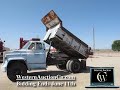 lot 217 1975 gmc dump truck