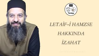 Letaif-i Hamse hakkında izahat