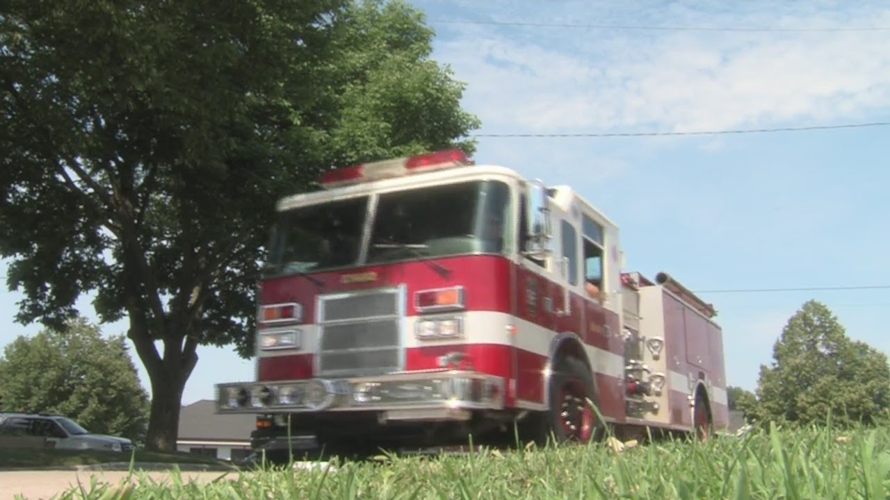 Green Bay Area Firefighters Mourn Sun Prairie Firefighter's Death - YouTube