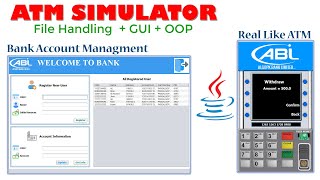 REAL ATM Simulator Java Project | Source Code + Full Explanation | Java Mini Project for Students