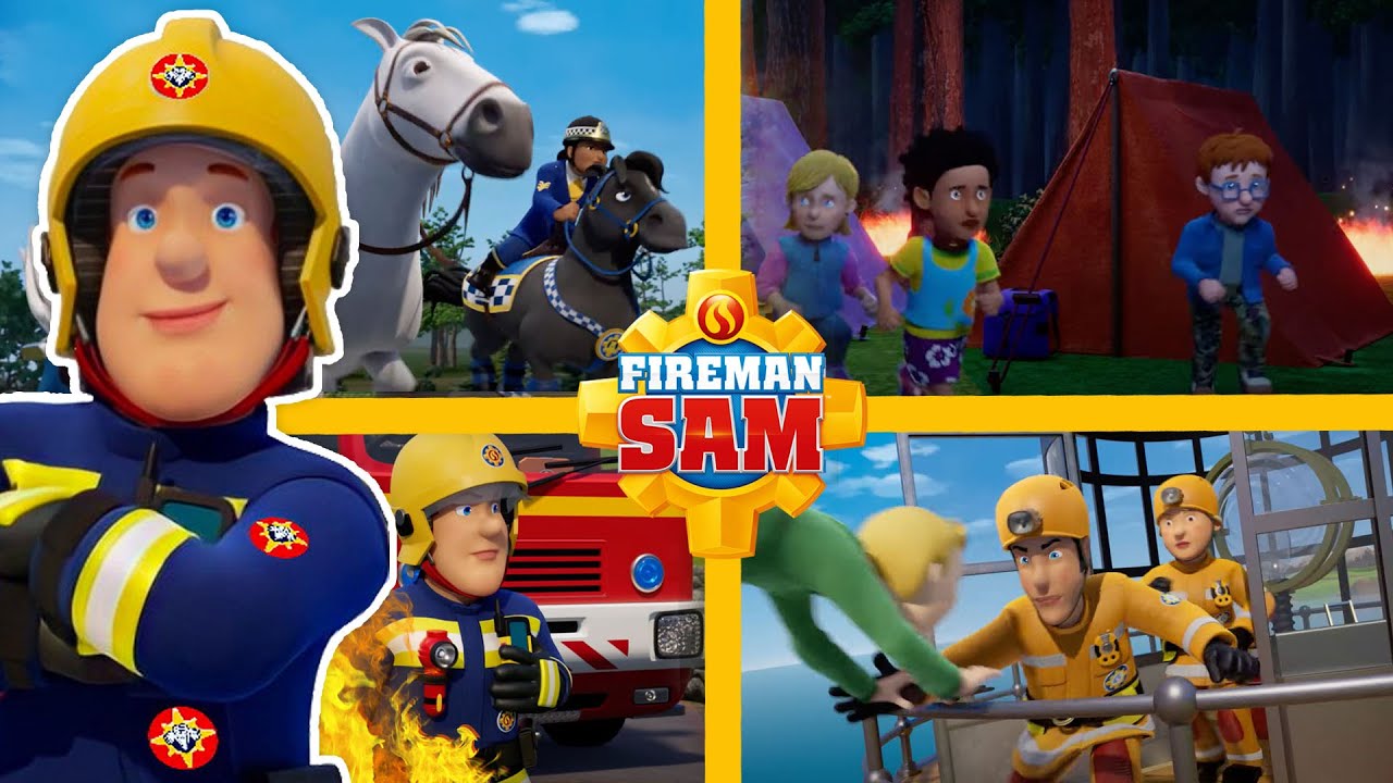 Too Dangerous For Fireman Sam? | Fireman Sam Season 14 1 Hour ...