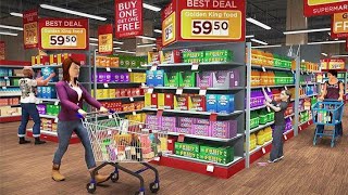 supermarket D-Mart market game #GamestarHari