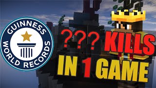 I GOT ____ KILLS IN ONE BEDWARS GAME