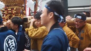 日枝神社　山王祭　町内神輿　下町連合渡御　2018.6.10