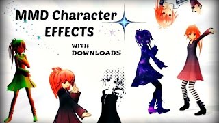 [MMD x MME Downloads] ►20 Model Effects Demo Vid ~ HD