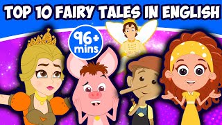 Top 10 Fairy Tales In English - Story In English | English Story | Stories For Kids | Fairy Tales