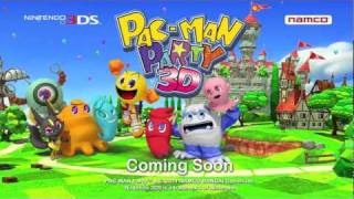 Pac-Man Party 3D: Official Trailer (E3 2011)