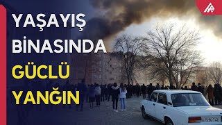 Naxçıvanda güclü yanğın başlayıb - APA TV