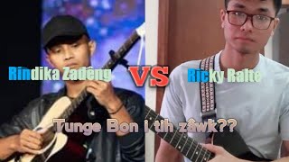 MGT winner Rindika Zadêng vs Ricky Ralte / Tu hian nge i lungdum zâwk??