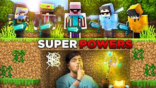 Minecraft Manhunt (1V3) But I Secretly Used SUPERPOWERS