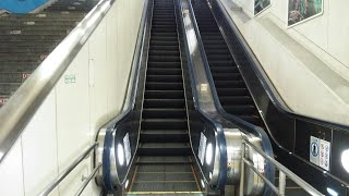 JR錦糸町駅 エスカレーター下り　三菱　Kinshicho Station Escalator down MITSUBISHI