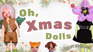 Handmade with Love: OOAK BJD Gifts for Doll Collectors | Christmas Craft Exchange!