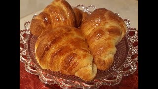 Французские круассаны рецепт. Croissants.