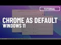 👉 Set Chrome the default browser (including for Outlook) on Windows 11