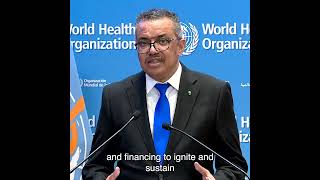 Dr Tedros: five key health priorities for the world and for WHO