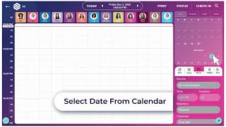 ZOTA Salon POS: How To Change Appointment on Calendar