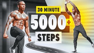 30 MINUTE LOW IMPACT FAT MELTING CARDIO WORKOUT(5,000 STEPS)