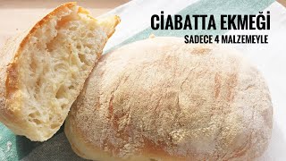 Yoğurma Yok, Kabartma Tozu Yok: Hava Kabarcıklı Ciabatta Sırları