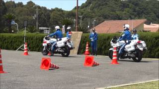 白バイ隊員によるデモ走行９  Hyogo Police Motorcycle Corps Demonstration Run  9