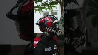 Nhk mark 1 motif samurai ready in toko helm bogor #tokohelmbogor #mark1