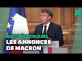 Rentrée scolaire 2022 : Les annonces d’Emmanuel Macron