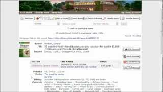 How to request books in ALICE from regional campus libraries and the Athens Library Annex