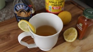 Apple Cider Vinegar and Lemon drink first thing in Morning
