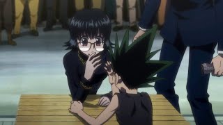 Shizuku Vs Gon Arm Wrestling