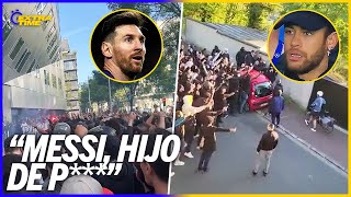 Messi called son of a b**** by PSG fans, Neymar threatened outside own home