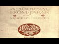 Journal from Japan | Marie Stopes | Memoirs, Travel & Geography | Audiobook Full | English | 3/5