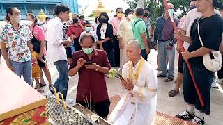 บรรยากาศงานบวชพระใหม่ วัดไตรมิตรวราราม