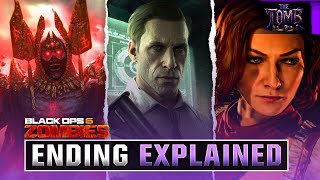 THE TOMB ENDING CUTSCENE EXPLAINED: DLC 3 MAP, CHAOS CREW \u0026 MORE… (Black Ops 6 Zombies)