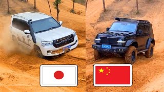 Two exciting matches between Land Cruiser vs Tank 300 | Tank 300 vs FJ Cruiser