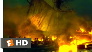 In the Heart of the Sea (2015) - Burning & Sinking Scene (7/10) | Movieclips