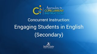 Concurrent Instruction: Engaging Students in English