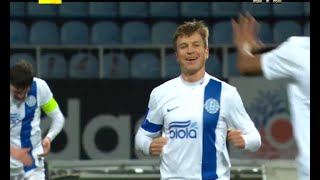 Черноморец - Днепр - 0:1. Гол: Руслан Ротань (51')