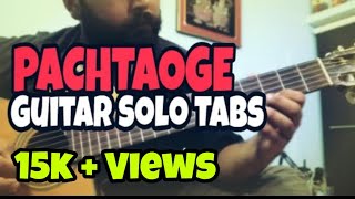 Pachtaoge Guitar Solo Tabs | Arijit Singh | Classical Guitar Piece Full Tutorial | Bpraak  Lyrics