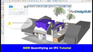 IFC estimating: PART 1How to tutorial on remodelling attic extension work in PlusDesignBuild