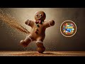 The Gingerbread Man Song | Nursery Rhymes | Kiddie TV Music | Kids Songs | @kiddietvmusics