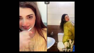 Saba shah and sumbal malik tiktok live video