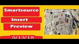 Smartsource Coupon Insert Preview- 5/13/18