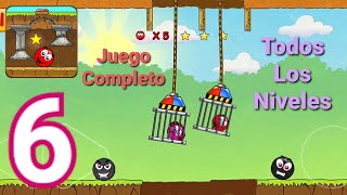 Red Ball 3: Jump For Love-(Gameplay 6)-Todos Los Niveles -Juego Completo-