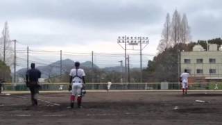 PL学園⚾️中川主将  レフト前ヒット❗️大洲戦