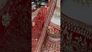 Radiant red lehenga, perfect for modern brides!💃👰 #bridallehenga #redlehenga  #indianwedding #fyp