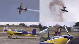 23/11/12 岐阜基地航空祭2023 曲技飛行 Whisky Papa Extra 300L Aerobatics at JASDF Gifu AB Air Show