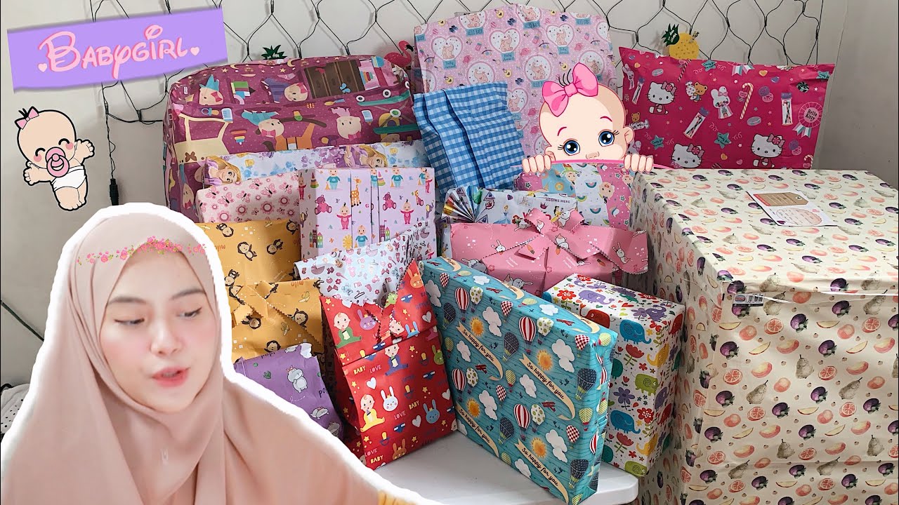 UNBOXING KADO ANAK BARU LAHIR - Shafira Eden - YouTube